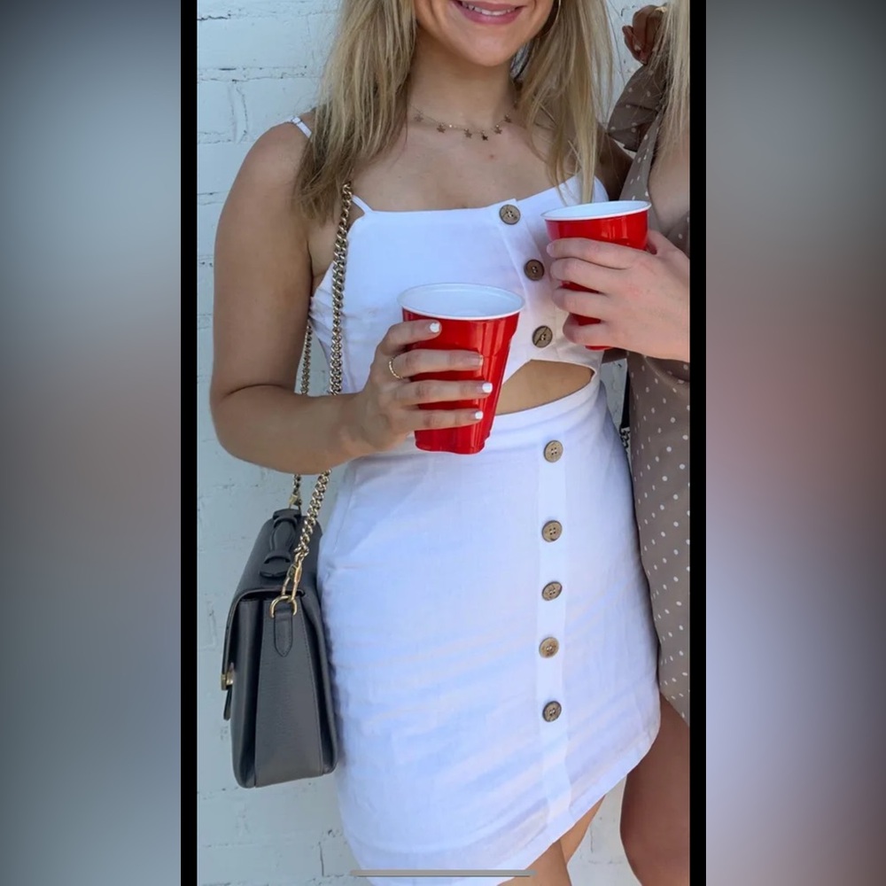 Boutique White Mini Dress
